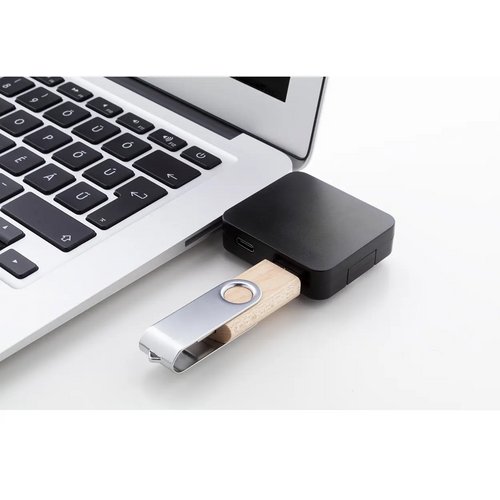 Rahubu Rabs Usb-Hub Zwart