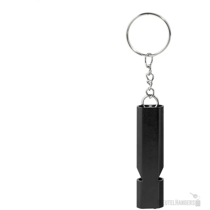 Raluhiss Fluitje Sleutelhanger Zwart