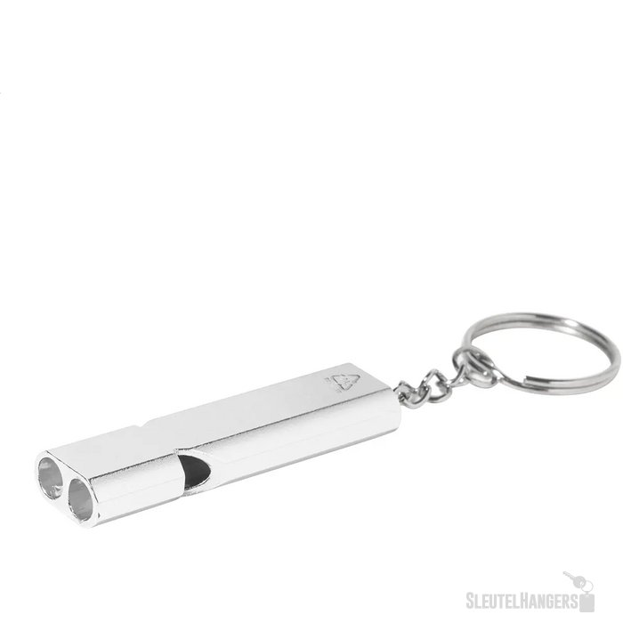 Raluhiss Fluitje Sleutelhanger Zilver