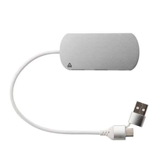 Raluhub Usb Hub Zilver