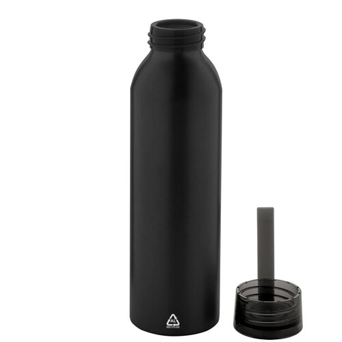 Ralusip Gerecyclede Aluminium Fles Zwart