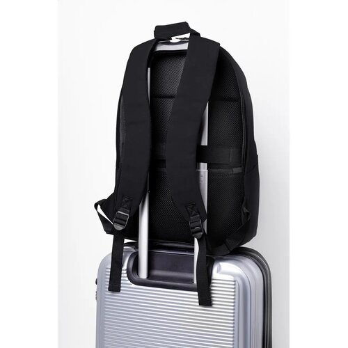Rebyss Back Rugzak Van Gerecycled Canvas Zwart