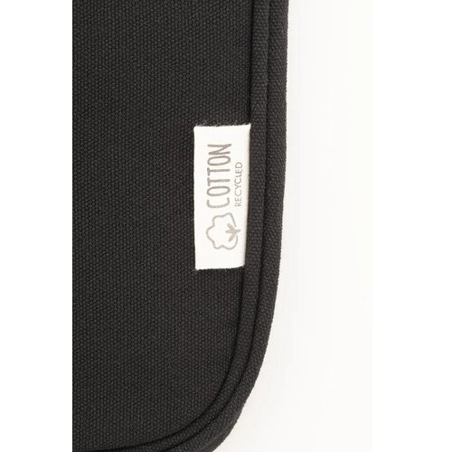 Rebyss Comp Laptoptas Van Gerecycled Canvas Zwart