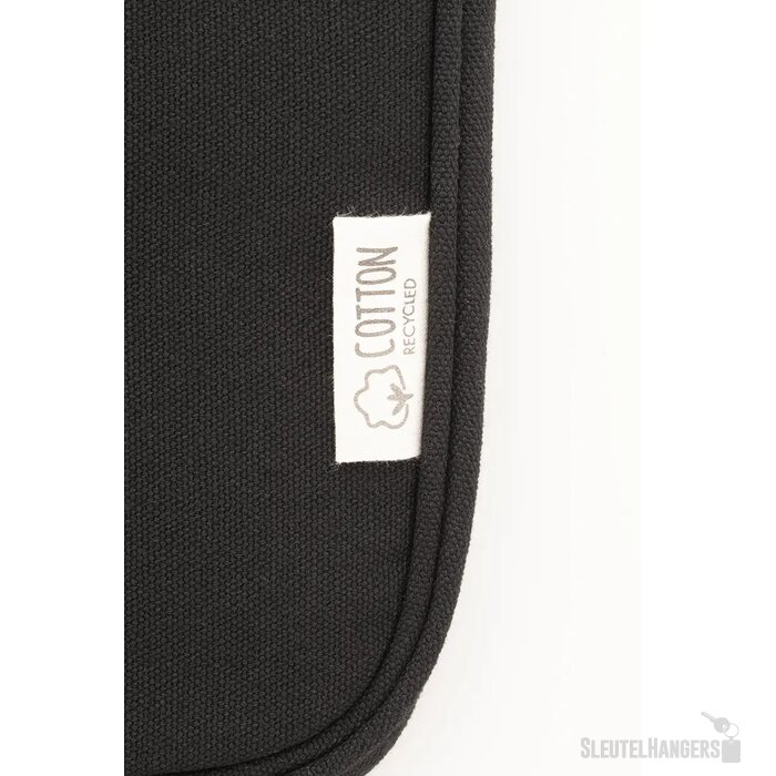 Rebyss Comp Laptoptas Van Gerecycled Canvas Zwart