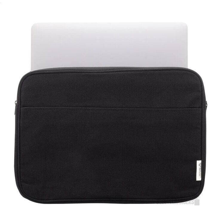 Rebyss Comp Laptoptas Van Gerecycled Canvas Zwart