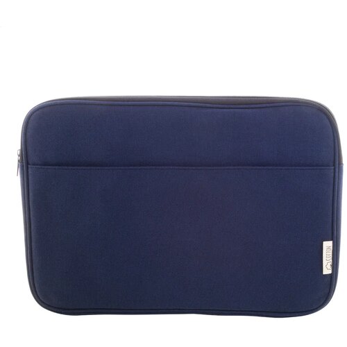 Rebyss Comp Laptoptas Van Gerecycled Canvas Donker Blauw