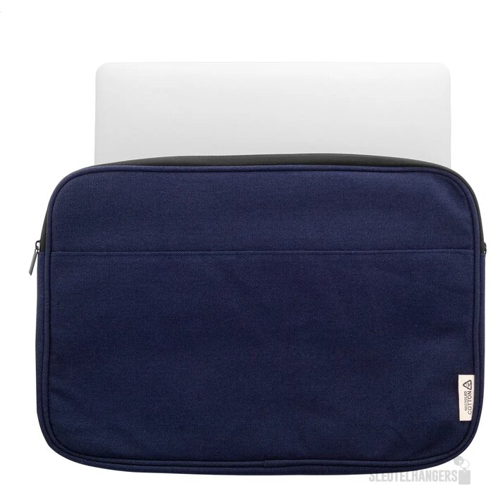 Rebyss Comp Laptoptas Van Gerecycled Canvas Donker Blauw