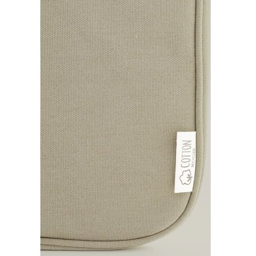 Rebyss Comp Laptoptas Van Gerecycled Canvas Beige