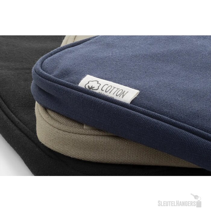 Rebyss Comp Laptoptas Van Gerecycled Canvas Beige