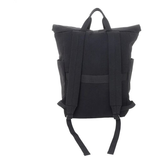 Rebyss Roll Rugzak Van Gerecycled Canvas Zwart