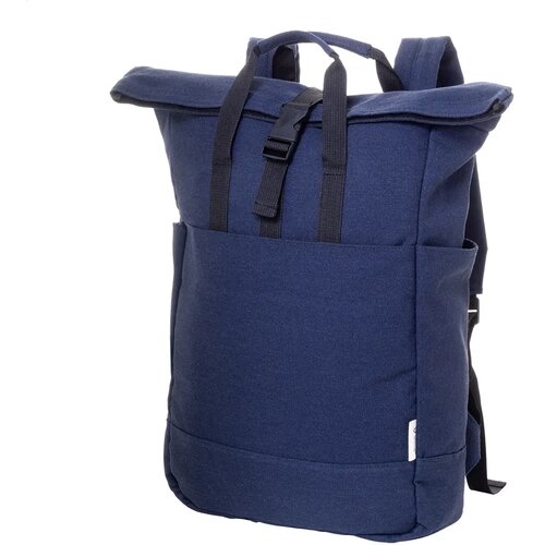 Rebyss Roll Rugzak Van Gerecycled Canvas Donker Blauw
