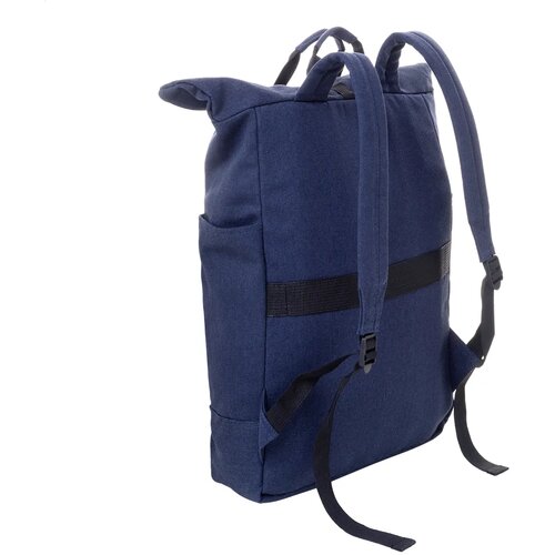 Rebyss Roll Rugzak Van Gerecycled Canvas Donker Blauw
