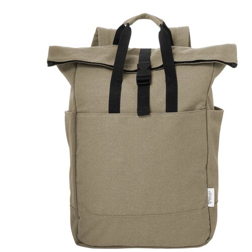 Rebyss Roll Rugzak Van Gerecycled Canvas Beige