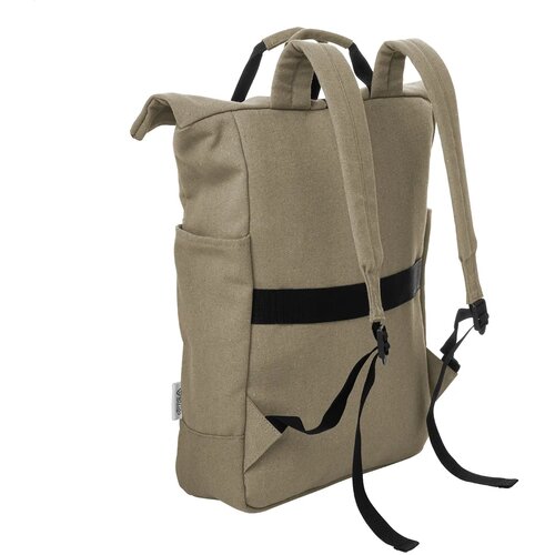 Rebyss Roll Rugzak Van Gerecycled Canvas Beige
