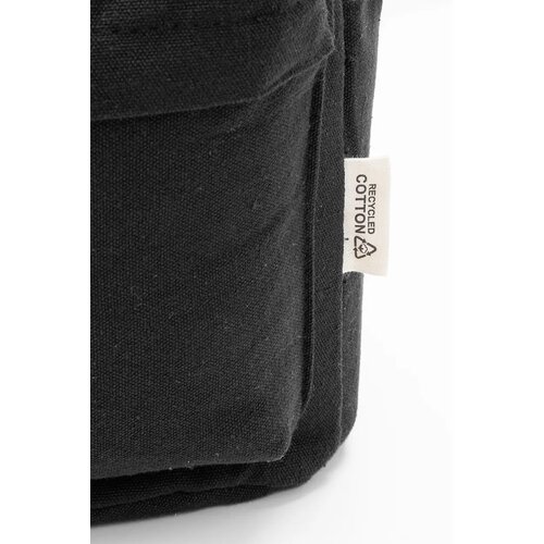 Recabak Gerecyclede Canvas Rugzak Zwart