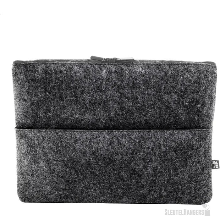 Refelt Comp Rpet Vilten Laptoptas Donker Grijs