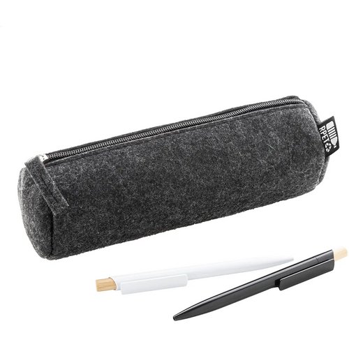 Refelt Draw Rpet Vilten Etui Donker Grijs