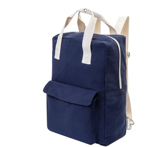 Rekan Back Gerecyclede Canvas Rugzak Blauw