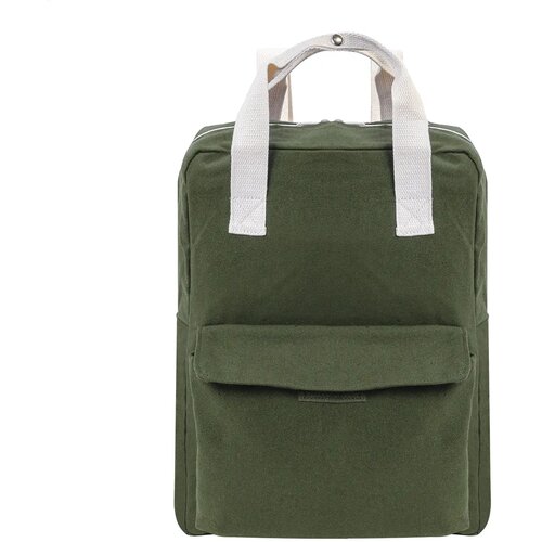 Rekan Back Gerecyclede Canvas Rugzak Groen