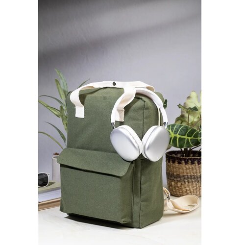 Rekan Back Gerecyclede Canvas Rugzak Groen