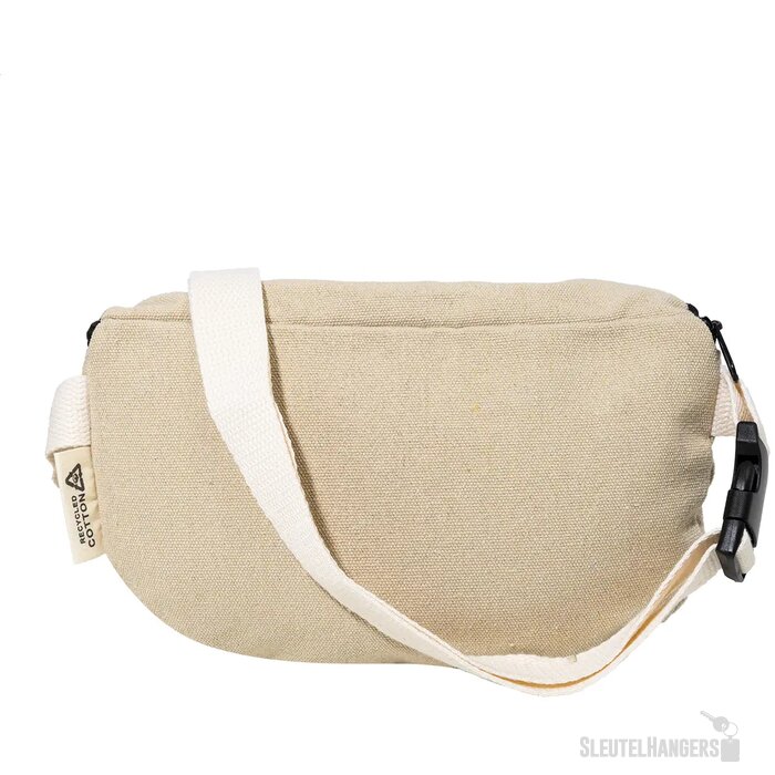 Rekan Hip Gerecycled Canvas Heuptasje Natuurlijk