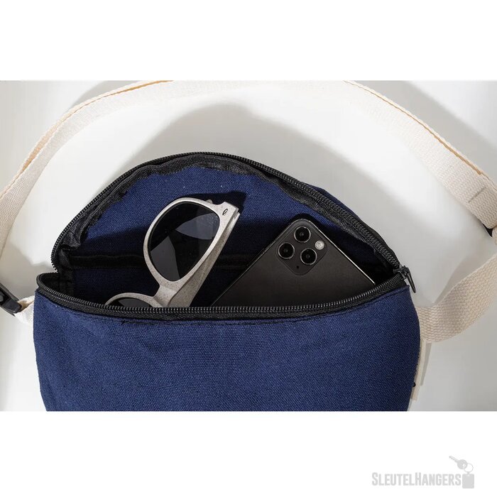 Rekan Hip Gerecycled Canvas Heuptasje Blauw