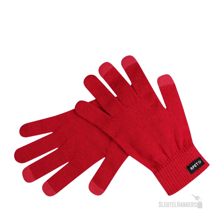 Retouch Rpet Touchscreen-Handschoenen Rood