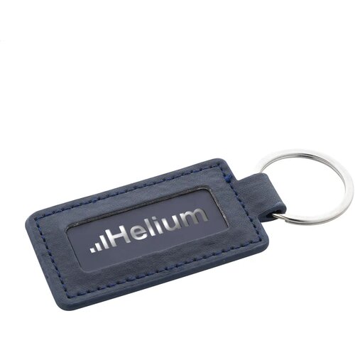 Shinekey Rect Rpu-Sleutelhanger Donker Blauw
