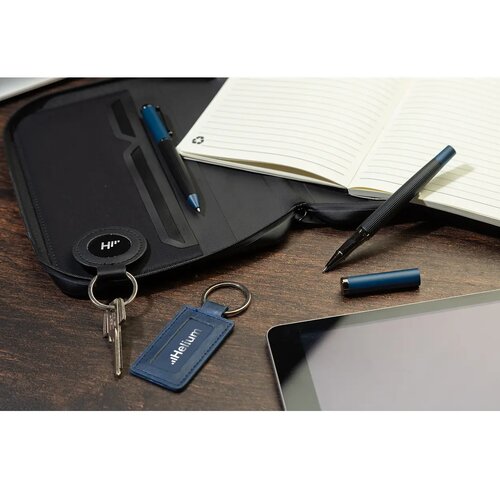 Shinekey Rect Rpu-Sleutelhanger Donker Blauw