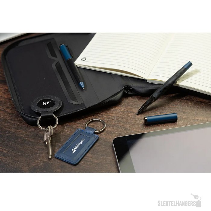 Shinekey Rect Rpu-Sleutelhanger Donker Blauw