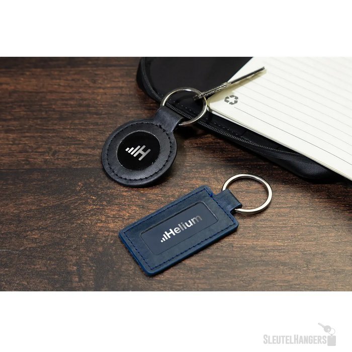Shinekey Rect Rpu-Sleutelhanger Donker Blauw