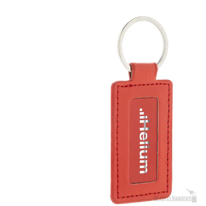 Shinekey Rect Rpu-Sleutelhanger Rood