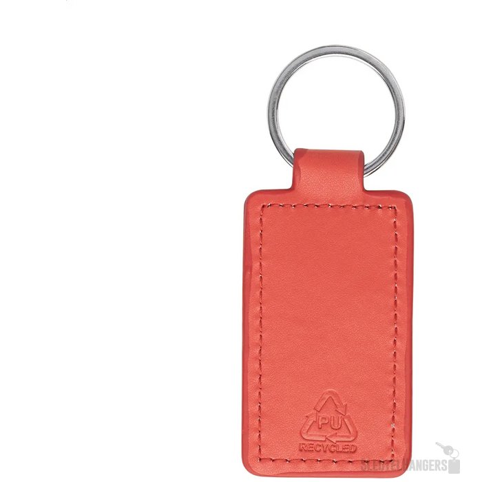 Shinekey Rect Rpu-Sleutelhanger Rood