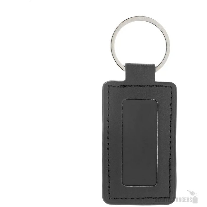 Shinekey Rect Rpu-Sleutelhanger Zwart
