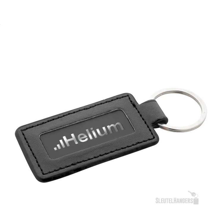 Shinekey Rect Rpu-Sleutelhanger Zwart