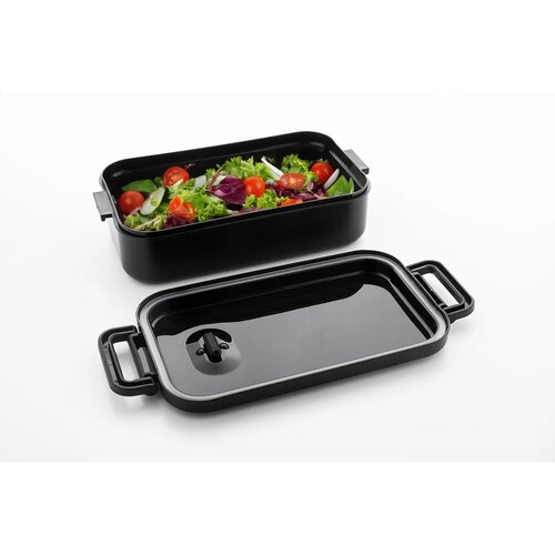 Steamo Lunchtrommel Zwart