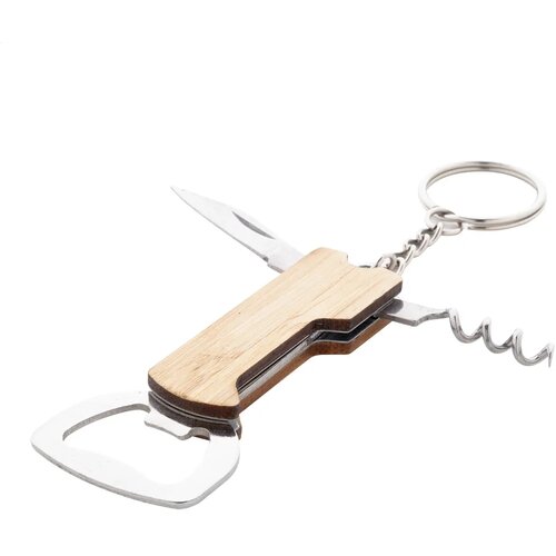 Sukubo Mini Flesopener Sleutelhanger Natuurlijk
