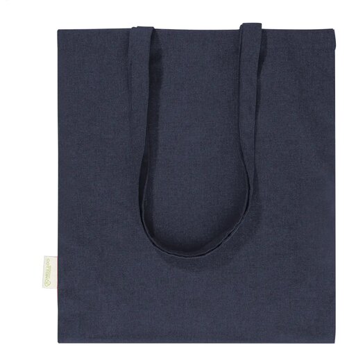 Totepex Hue Gerecyclede Katoenen Boodschappen Tas Donker Blauw