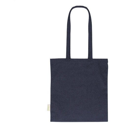 Totepex Hue Gerecyclede Katoenen Boodschappen Tas Donker Blauw