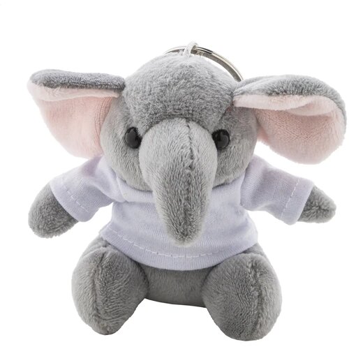Trumpfob Pluche Olifant Sleutelhanger Grijs