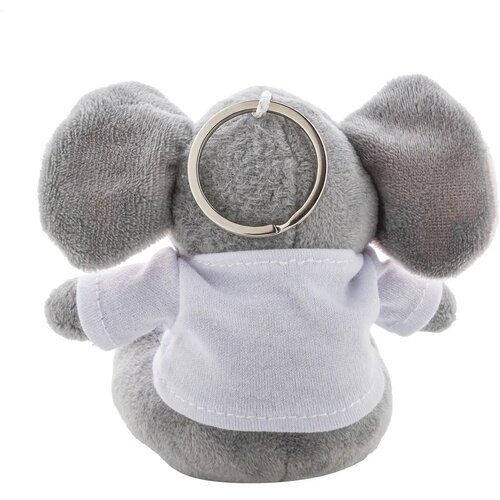 Trumpfob Pluche Olifant Sleutelhanger Grijs
