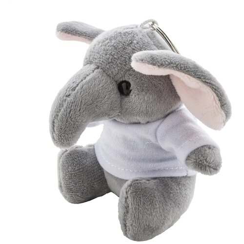 Trumpfob Pluche Olifant Sleutelhanger Grijs