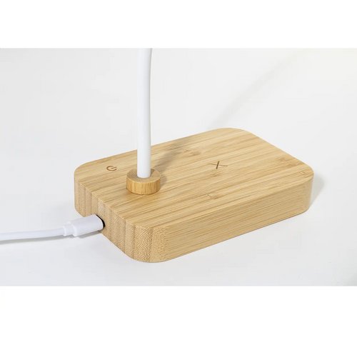 Voltglow Bureaulamp Met Draadloze Oplader Natuurlijk