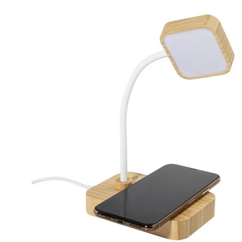 Voltglow Bureaulamp Met Draadloze Oplader Natuurlijk