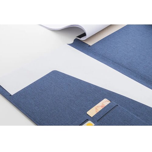 Wapudo A4 Rpet-Documentmap Blauw