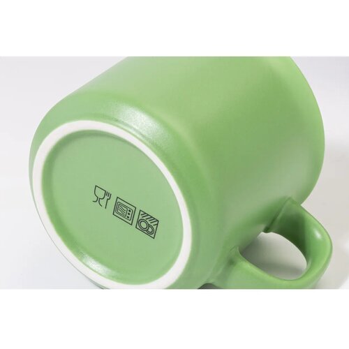 Woodstock Flat Matte Vintage Mok Lime Groen