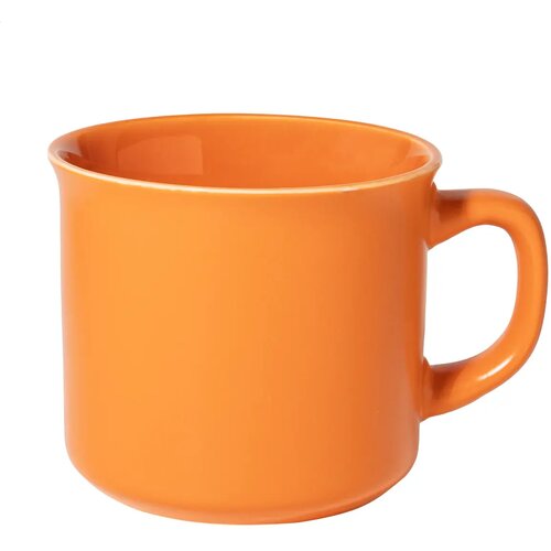 Woodstock Flat Matte Vintage Mok Oranje