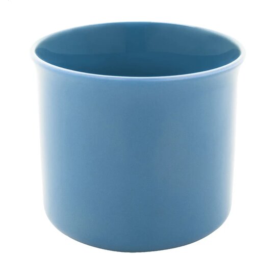 Woodstock Flat Matte Vintage Mok Licht Blauw