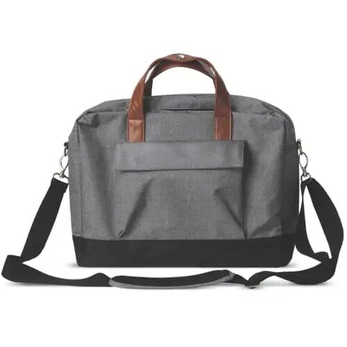 Laptoptas Brixton grijs / zwart