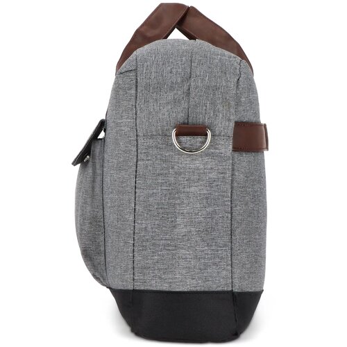 Laptoptas Brixton grijs / zwart